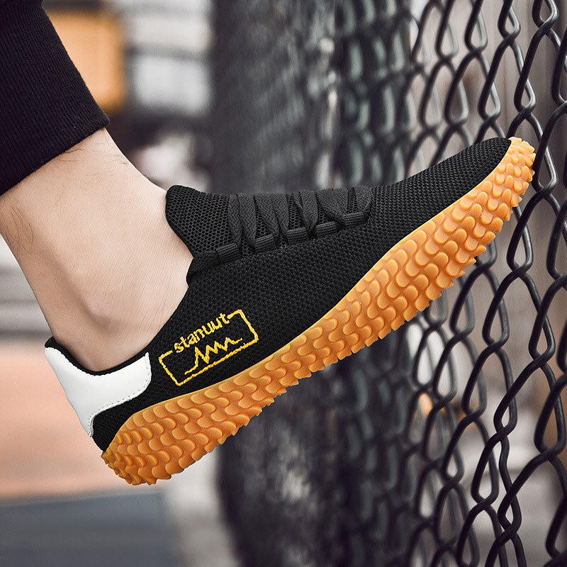 Chaussures décontractées tendance pour hommes surdimensionnées, nouvelles chaussures de course de sport respirantes pour étudiants_voghion.com