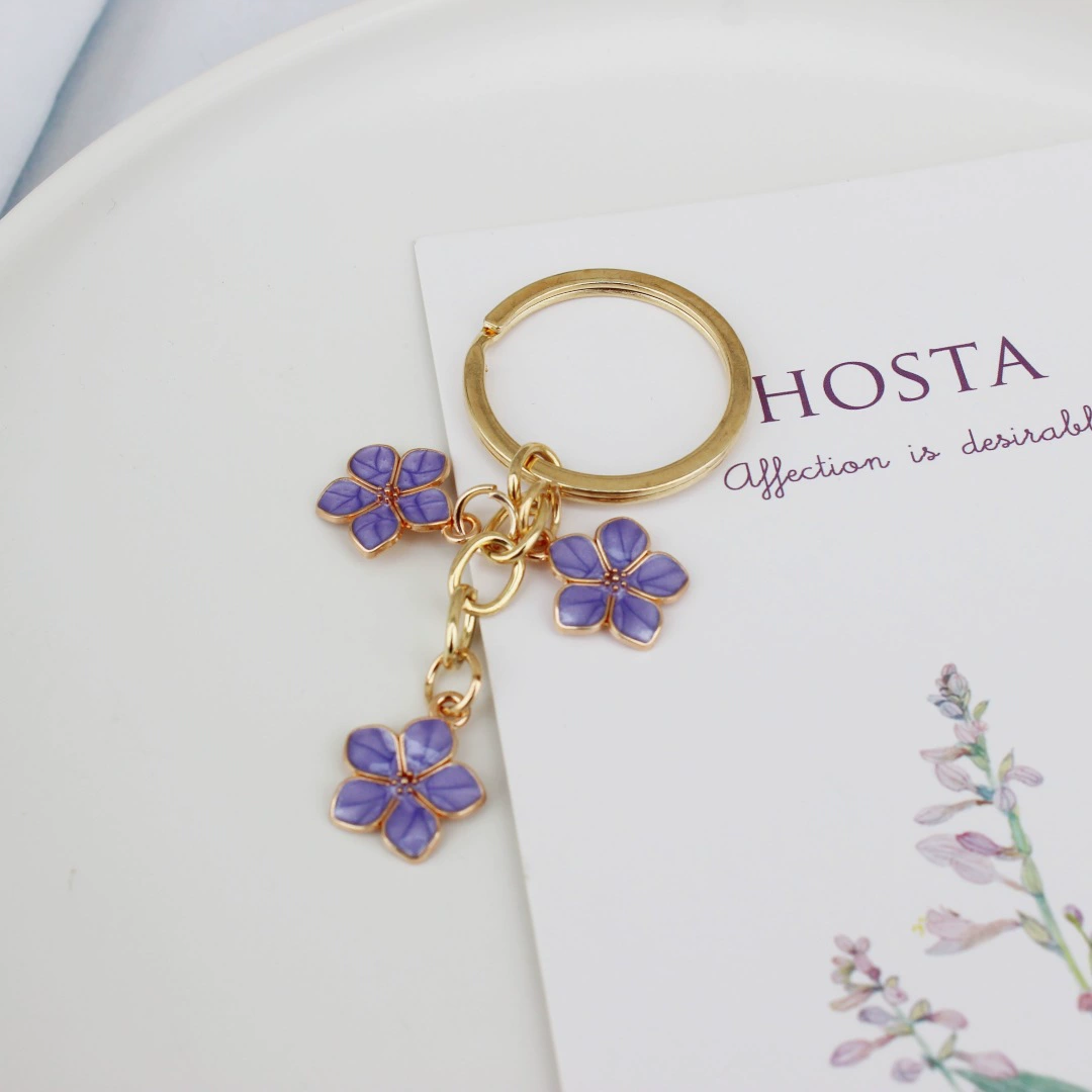 (Cross-border trading), keychain, new collection, flowered