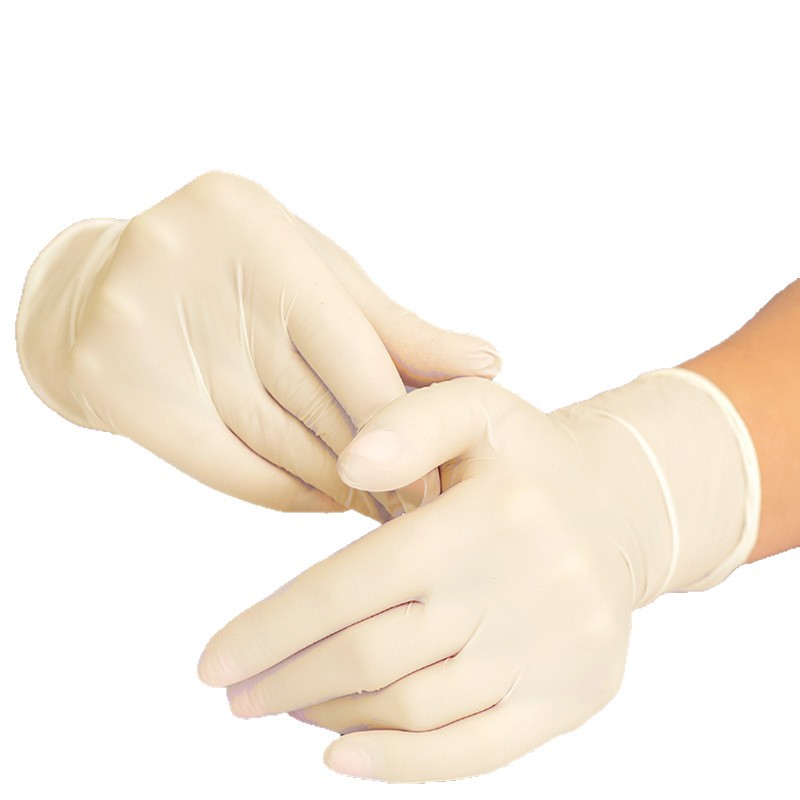 Guantes médicos de goma de inspección de protección universal, seguridad, baja sensibilidad y comodidad, sin polvo, materiales sintéticos de anestesia al por mayor