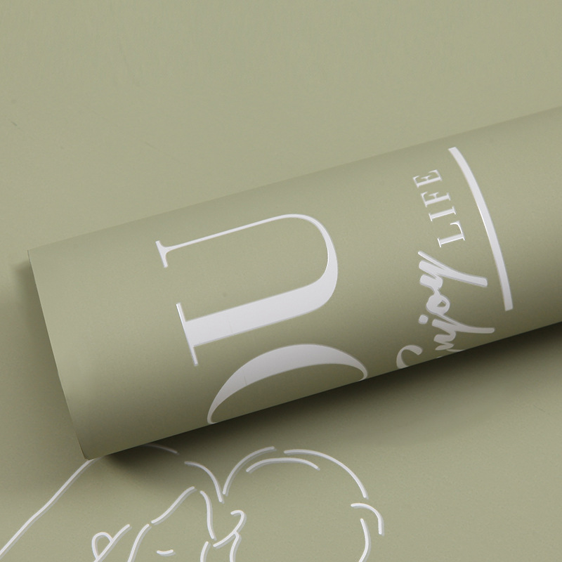 Gran cantidad, excelente precio, ventas directas de fábrica, todo tipo de papel de embalaje de flores impermeable, papel de embalaje de ramo, Jane Eyre abraza el papel Ouya