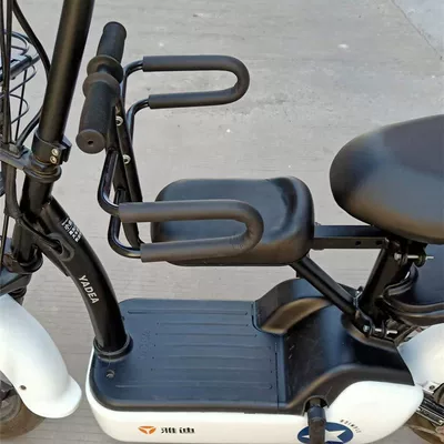 Electric car child seat with Simple and Safe Front-Mounted - guardrail