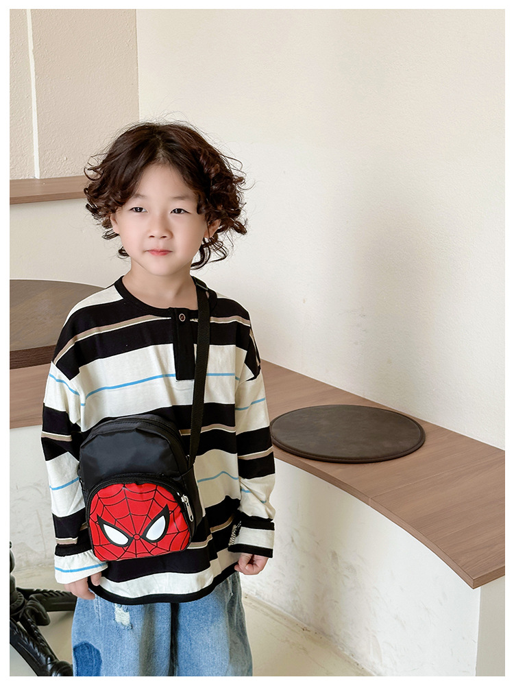 2023 Children's Casual crossbody Bag, New cartoon small crossbody bag for primary school students, portable mobile phone coin purse for boys' Outing undefined
