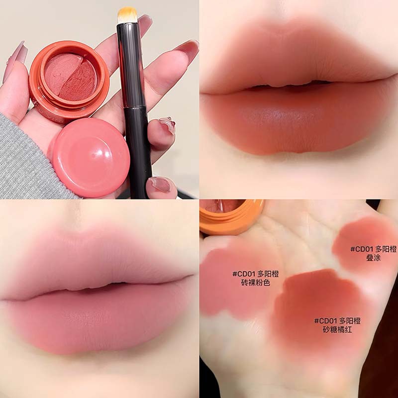 CAPPUVINI blush lipstick mate mate esmalte labial blush multipropósito maquillaje transfronterizo al por mayor