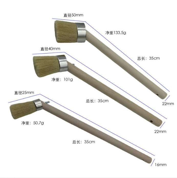 Морская щетка Длинная ручка Труба Железное кольцо Пластиковая щетка с круглой головкой Кисть для рисования Роликовая щетка Форменная щетка Щетка для свиньи Проволочная щетка