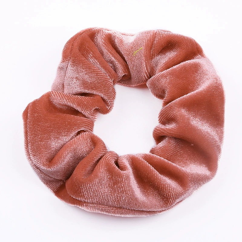 Hair Scrunchie (Swan) multicolour, European style, simple elegant design, 9.5×3.5 cm