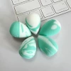 Drop-shaped, two-color, small