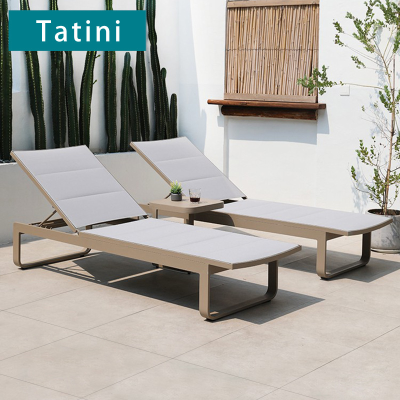 Al Aire Libre reclinable impermeable protector solar balcón Villa Hotel Patio jardín piscina al aire libre playa terraza ocio reclinable image 1
