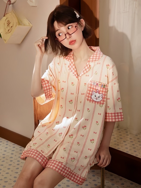 【大量现货120克云朵棉】带胸垫少女卡通睡裙女夏季新款吊带睡裙|undefined