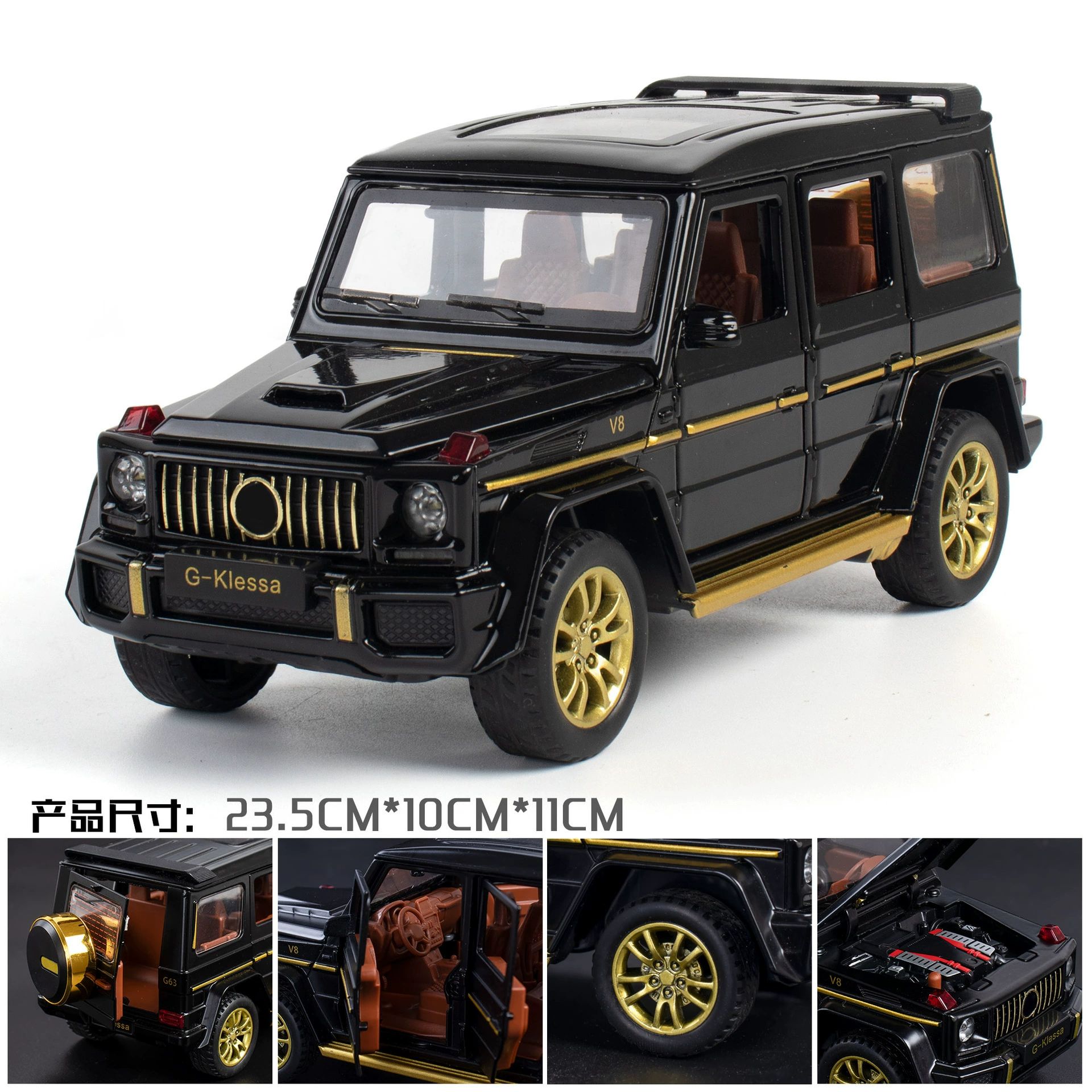 Alloy car, off-road car model, realistic toy, scale 1:32, wholesale