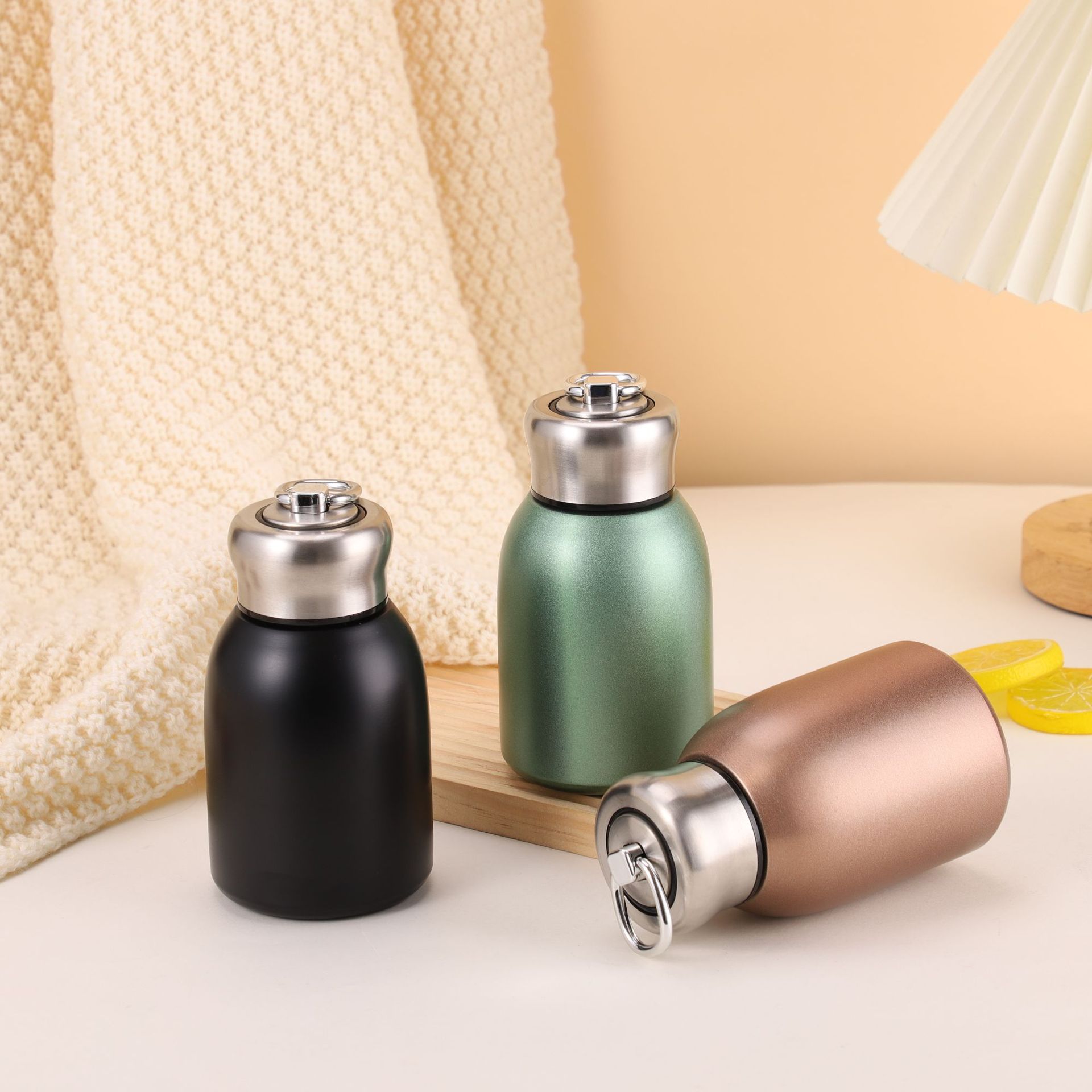 Isolierte Mini Edelstahl Thermobecher Mit Henkel Für Unterwegs_voghion.com