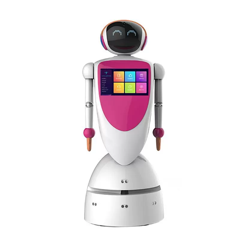 展厅政务商场接待机器人语音智能引领讲解智能导航人脸识别