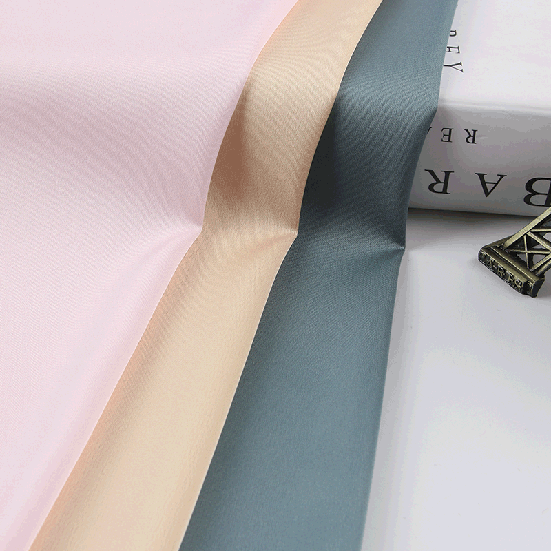 冰雪絲加密超柔 貼身透氣彈力色丁布料 春夏薄款內衣睡衣裙子面料