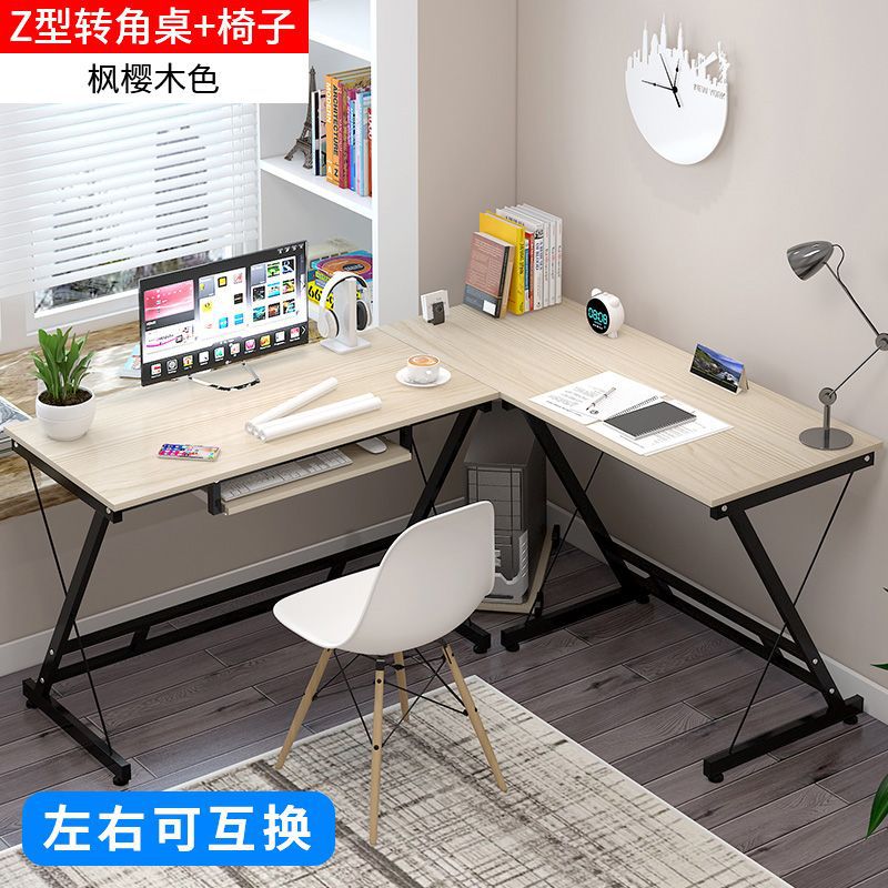 escritorio de dormitorio de casa pequeña escritorio de escritorio simple moderno escritorio de escritorio de esquina escritorio de computadora