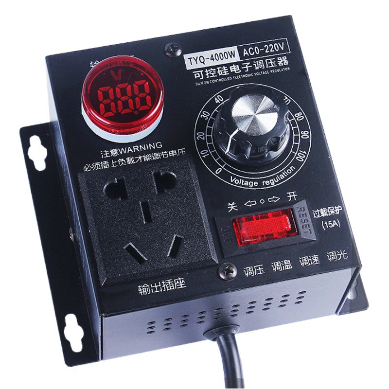 220 В регулятор скорости вентилятора угловая шлифовальная машина переключатель контроля скорости вытяжной вентилятор электронный регулятор контроль температуры затемнение