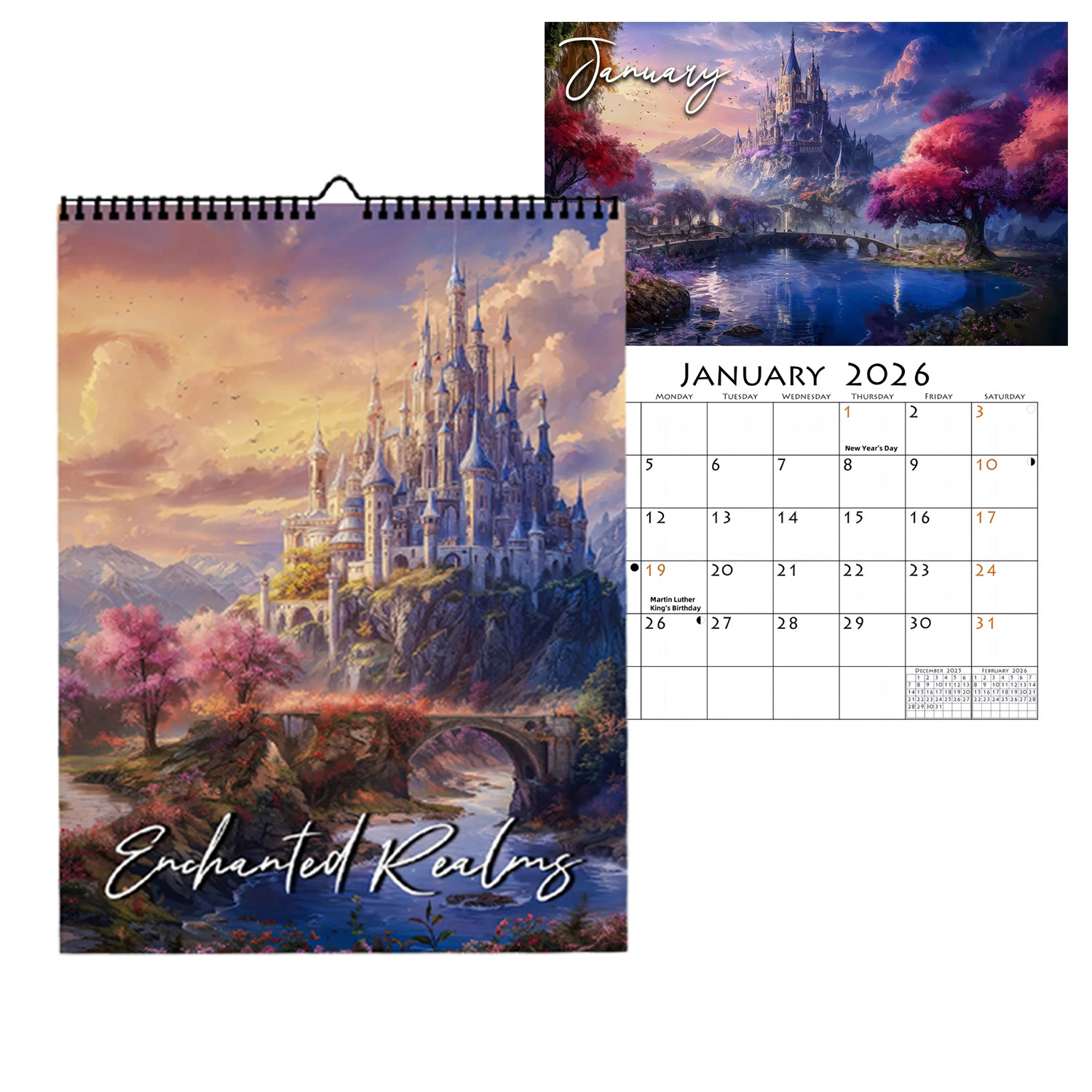 Календарь праздников «Волшебное королевство» 2026 года, горячая новинка