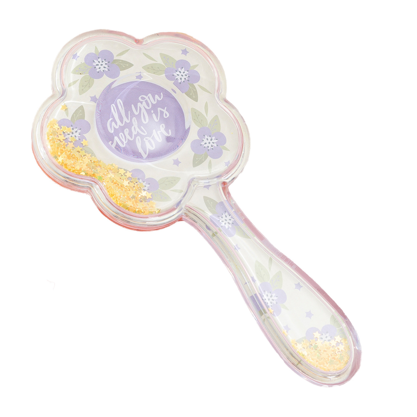 Purple children's cute small brush
