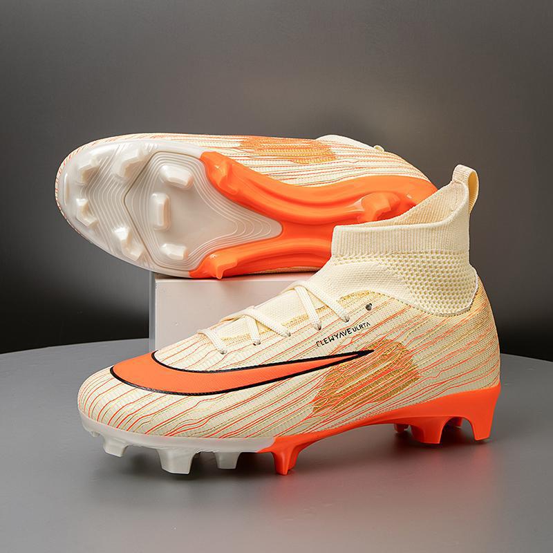 Tacos de Fútbol AG para Niños de Cuero Artificial, Ligero, para Césped Artificial image 3