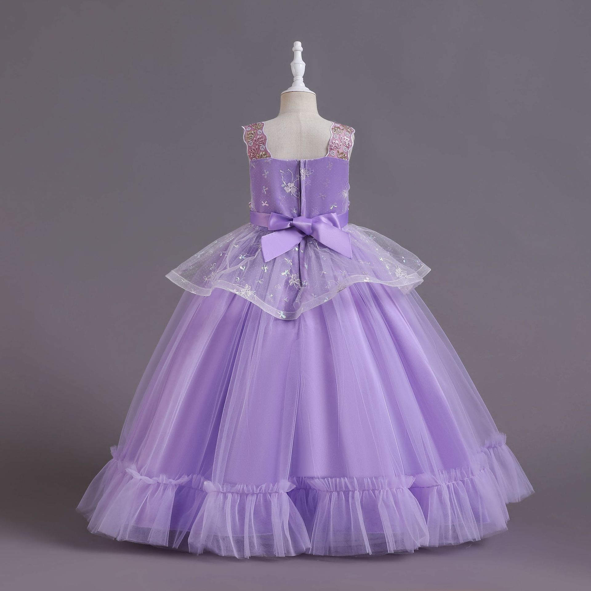 儿童礼服 公主裙 连衣裙 钢琴演出服