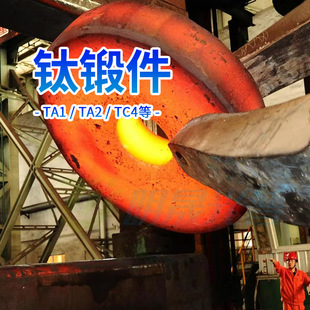 Ta2 Titanium Ring Corrosion Resistant Titanium Alloy Forgings Ring Titanium Forgings Can Be Customized in Various Specifications