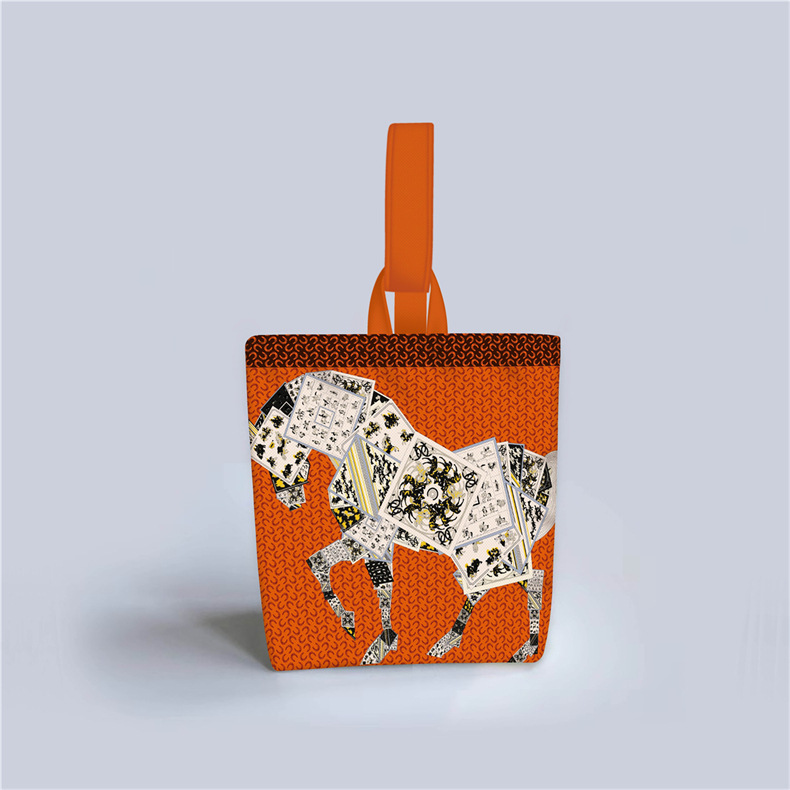 Mujeres Medio Poliéster Animal Estilo Vintage Abierto Bolsas De Hombro display picture 6