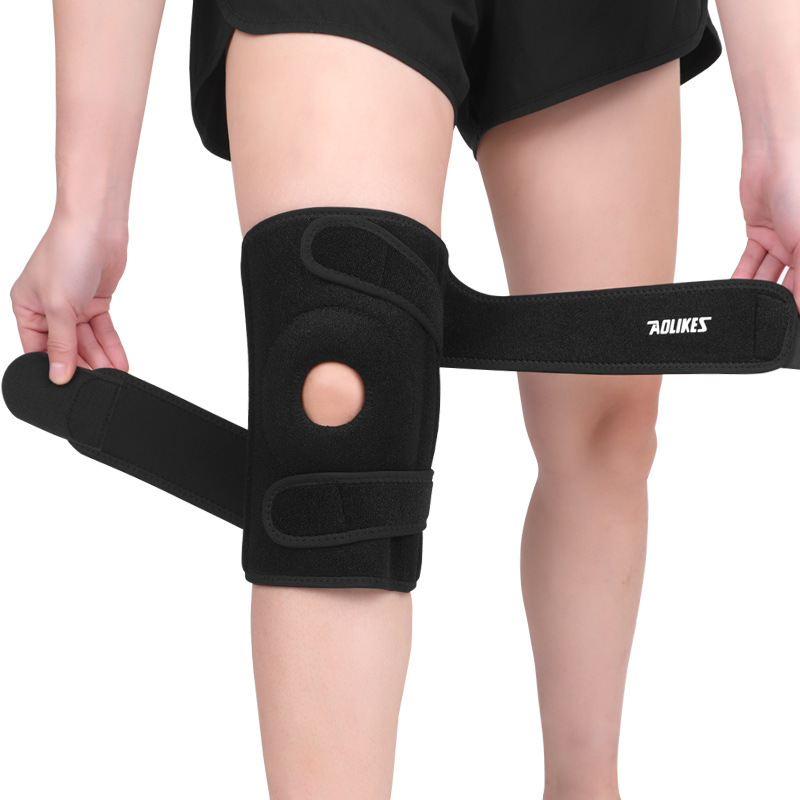 Montañismo al aire libre rótula deportes soporte de primavera transpirable protección reforzada hombres y mujeres rótula deportes al por mayor equipo de protección