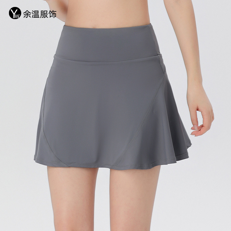 Summer Anti-exposure running sports shorts women's loose quick-drying high waist fitness hot pants yoga baseball tennis culottes