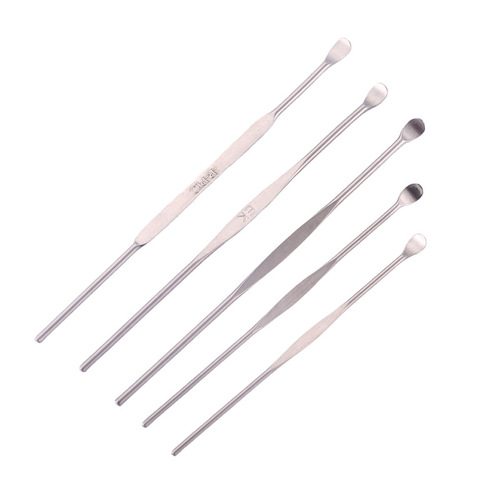 Manufacturer's stainless steel ear scoop, ear pick and earwax tool set, ear pick for children and adults
