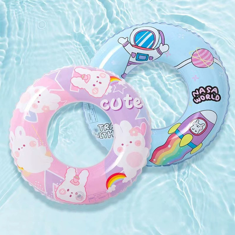 Inflatable space water cute swimming ring PVC for swimming