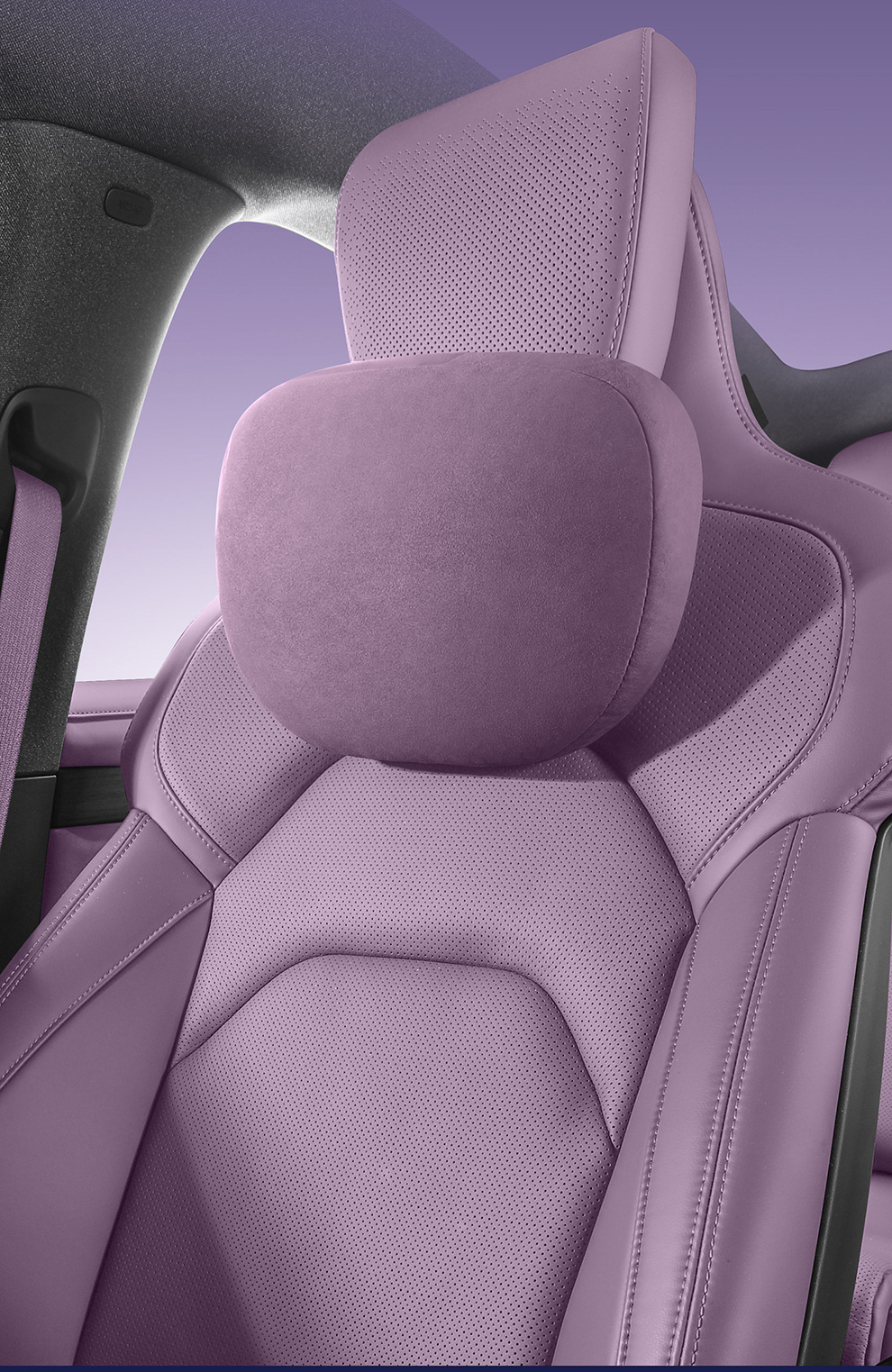 Suitable for Xiaomi Su7 Headrest, Neck and Waist Pillow, Lumbar Cushion, Xiaomi Yu7 Car Pillow, Interior Accessories and Supplies