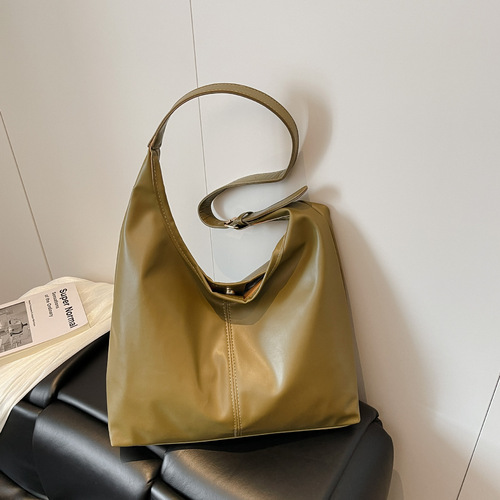 Large-capacity bag for women autumn  new fashionable shoulder bag simple fashionable large-capacity commuting tote bag for women
