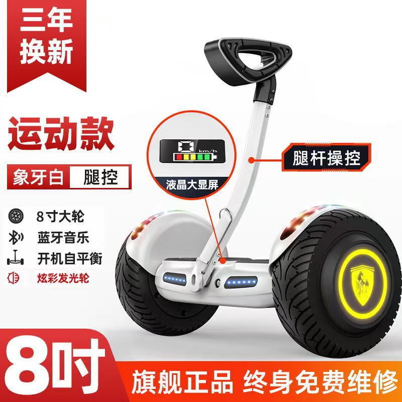 Fábrica al por mayor entrega Comercio exterior eléctrico inteligente control de la pierna de los niños APP control manual equilibrio coche doble-rueda adulto paralelo Coche