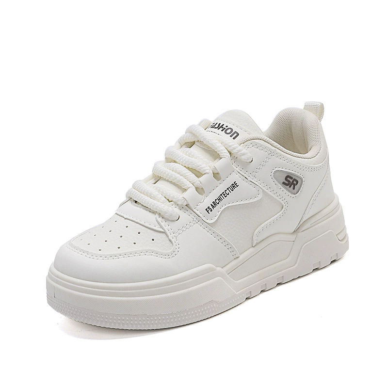 White shoes, footwear, universal sneakers, Korean style