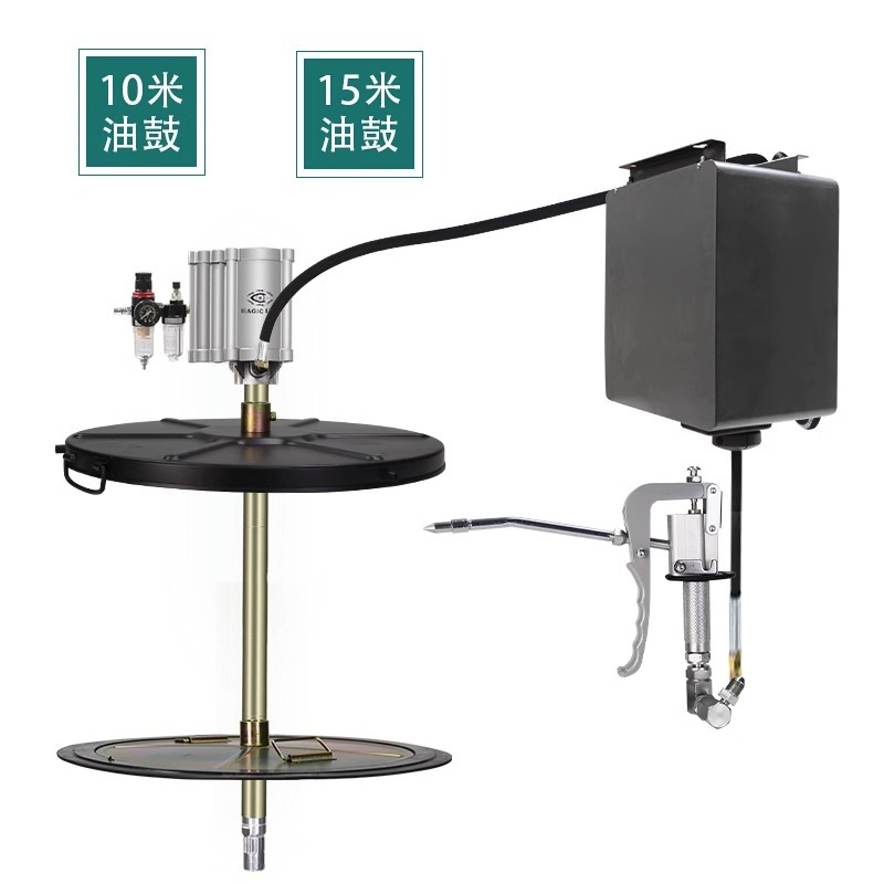 Accesorios especiales para carretilla elevadora de bobinado de tubería neumática de alta presión auto telescópico recolector de tubería máquina de bobinado de tubería de mantequilla eléctrica