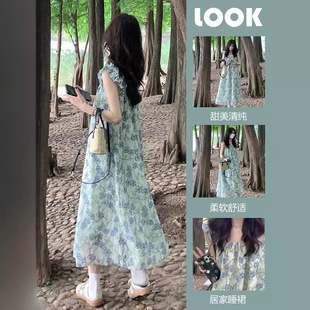 2024��ʽ�黨С�����w�w�䴹��¶���B��ȹ��Ů�ļ���Ů����ȹ�Lȹ