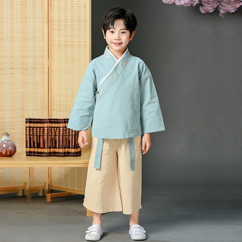 남성용 스카이블루[워시드 코튼]