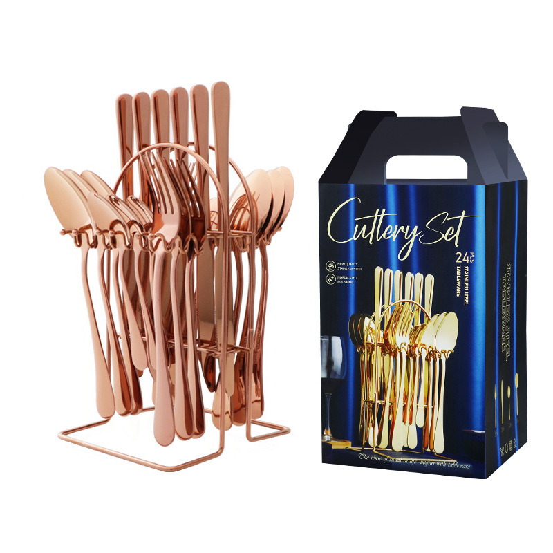 A- (로즈 골드) 24 장 세트