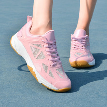 新款四季款专业羽毛球鞋透气减震防滑男女情侣款网球鞋乒乓球鞋无