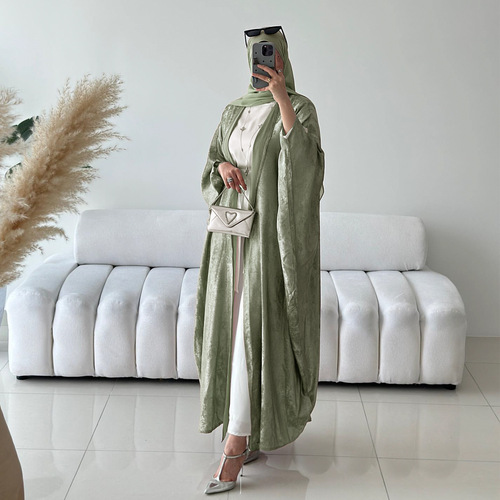 Loriyatiktok E-commerce Fashion Patchwork Dubai Turkish Elegant Abaya LR796