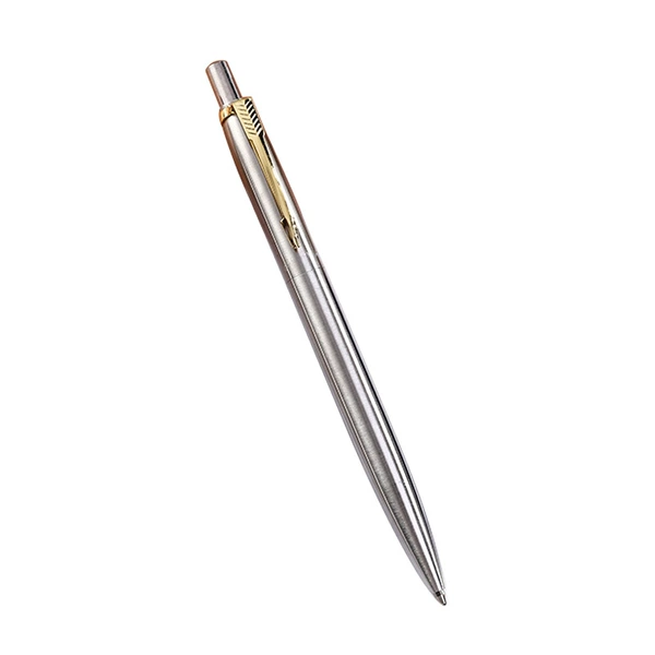 Steel gold pen clip