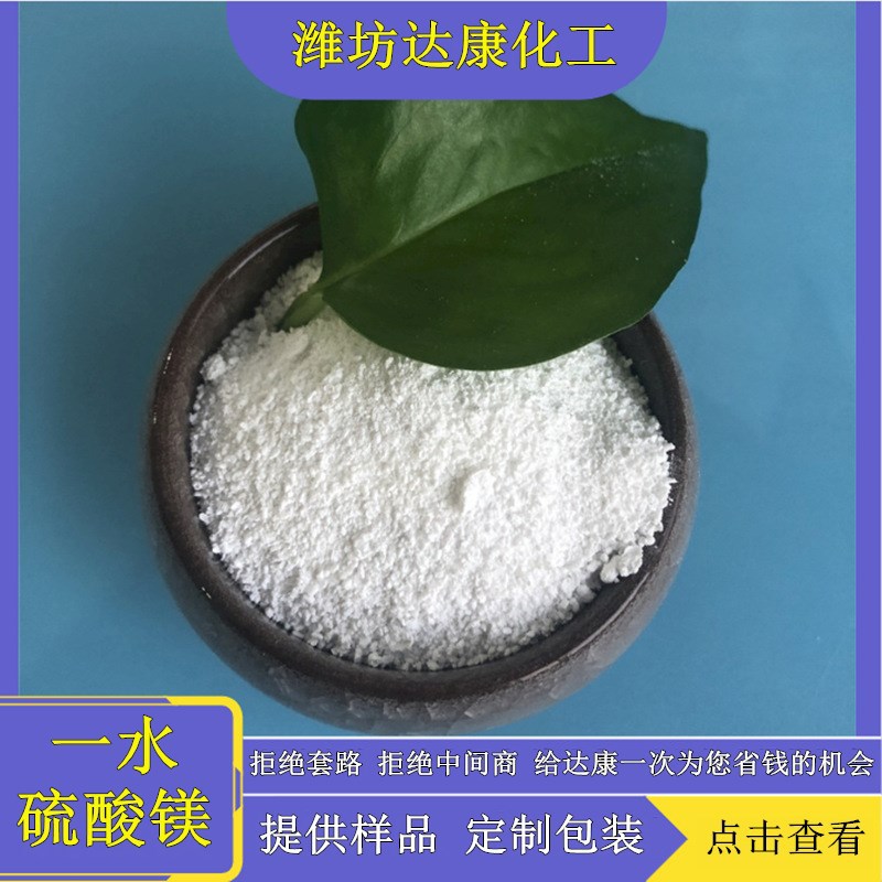 工业级一水硫酸镁 99含量硫酸镁粉末 工业用粉状一水硫酸镁厂家