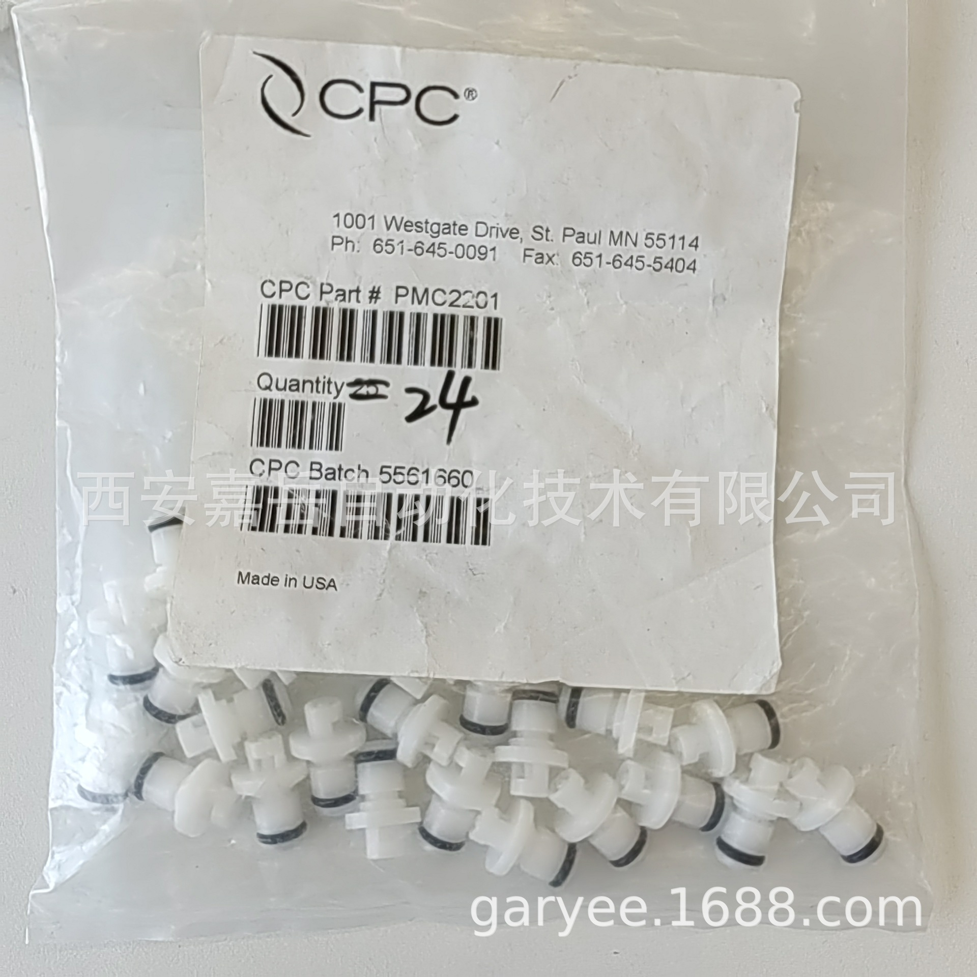 CPC产品 通用连接器 PMC 系列快速接头PMC2201