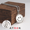 Trend necklace hip-hop style, accessory, European style, punk style, wholesale