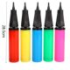 Balloon Hand Push Inflator Mixed Color Manual Plastic Inflator Portable Beveled Balloon Inflator Manufacturers