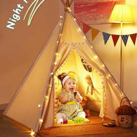 跨境印第安儿童帐篷室内帐篷家用公主城堡玩具宝宝小房子游戏屋