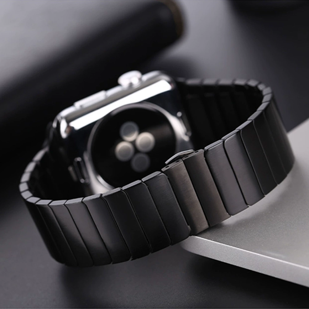 Подходит для AppleWatch Apple блоки бабочки пряжка из нержавеющей стали стальной ударник IWATCH тибетский тибет