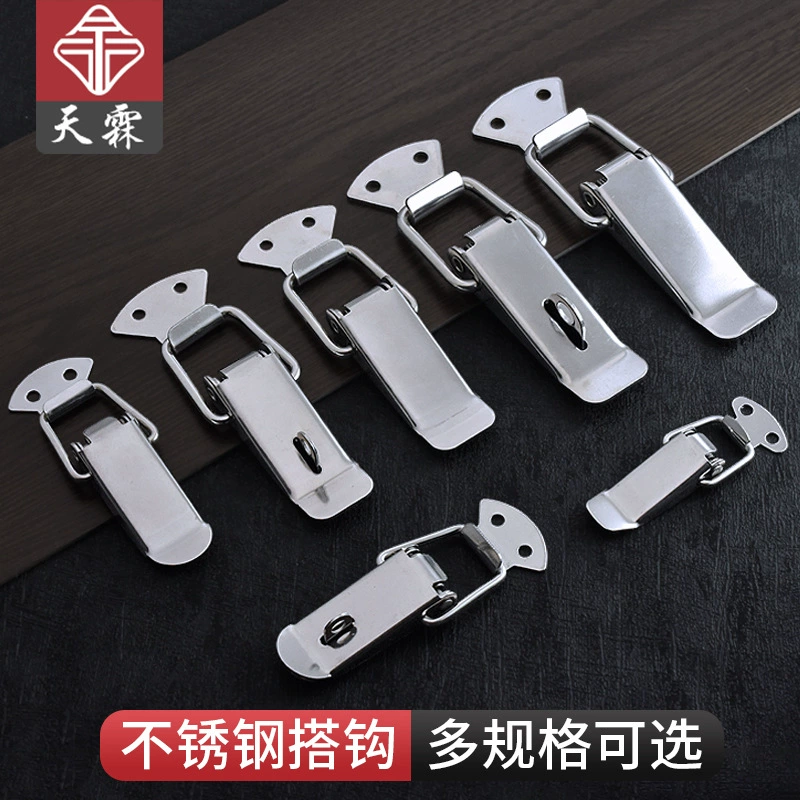 Дверь деревянная дверная пряжка из нержавеющей стали плоский рот пружина утка пряжка противоугонная фиксированная пряжка