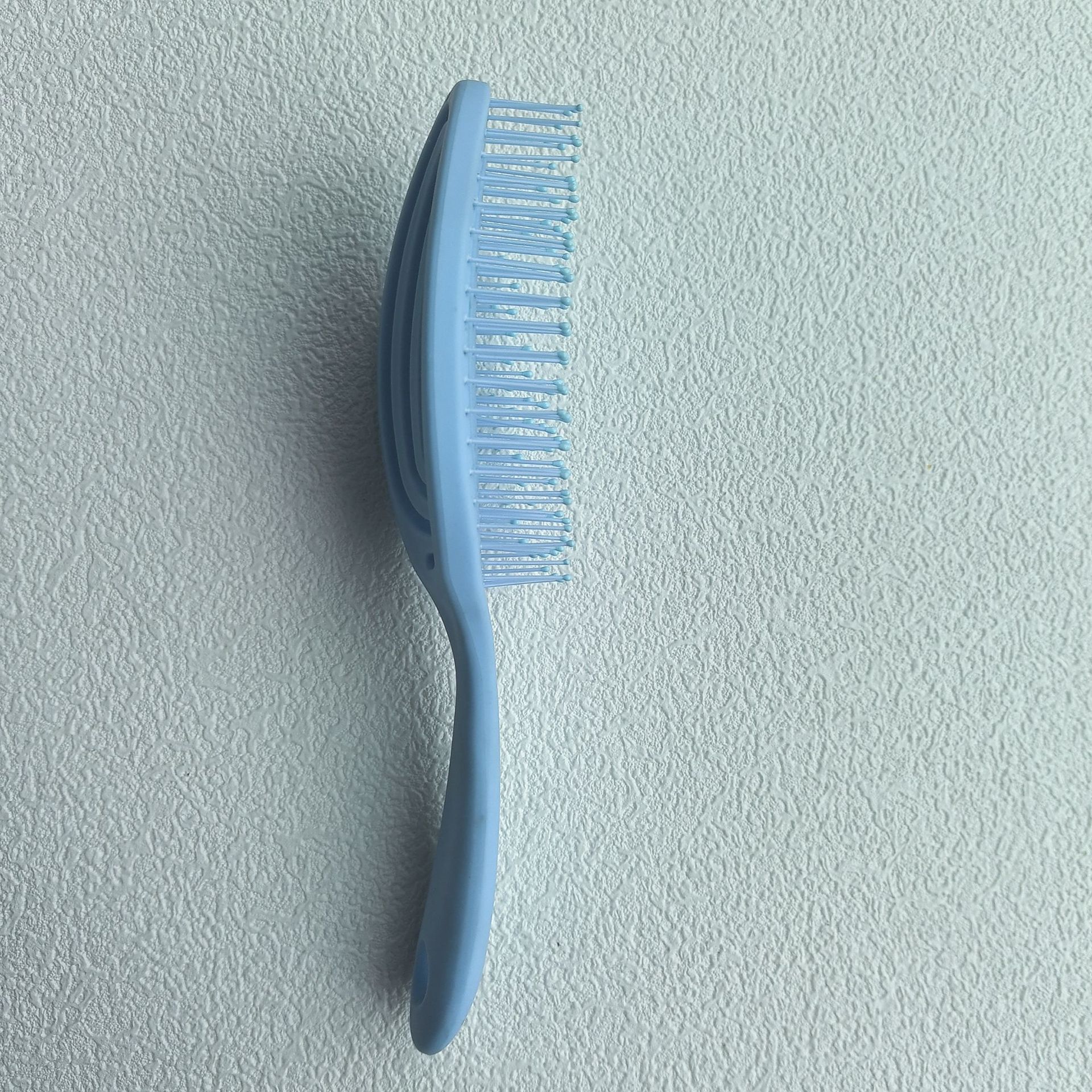 Pein de mosquito hueco pein de cabello de mano pein de costilla color caramelo seco y húmedo doble uso pein de regalo fábrica directa