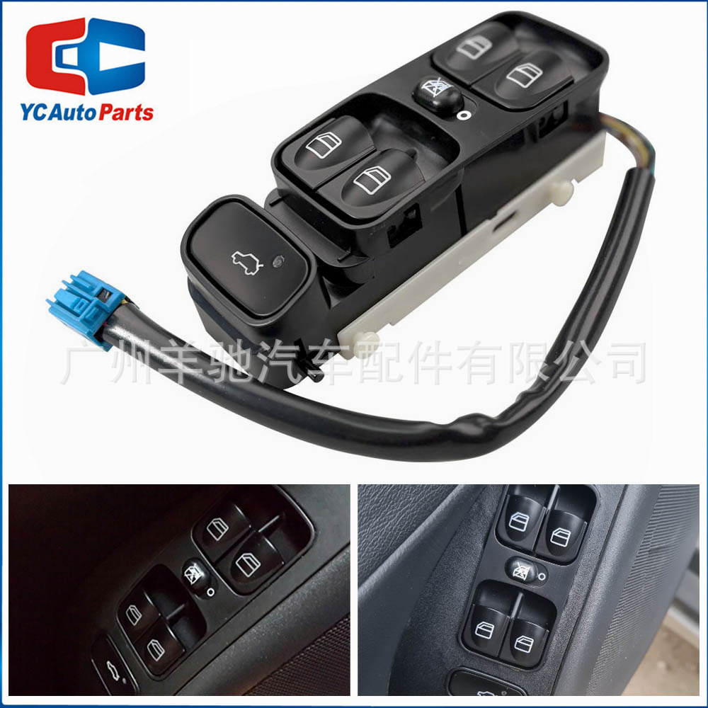 A2098203410 A2038210679 Interruptor de control de ajuste de elevación de vidrio para Mercedes-Benz W203