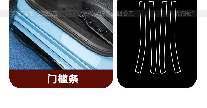 Suitable for 27 models of Lynk & Co 07GT interior protection film, center console screen tempered film, gear shift threshold strip sticker, modification accessories