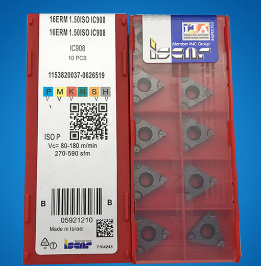 山东伊斯卡刀具批发27ER/L 4UN IC908外螺纹刀片批发